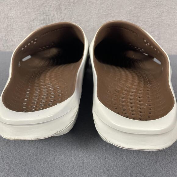Nike MMW 005 Slide Shoes Mens Size 13 Brown Black White Matthew Williams Mule
